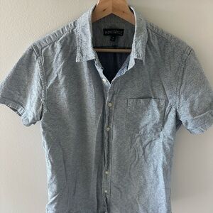 J. Crew Light Gray Casual Button Down Shirt
